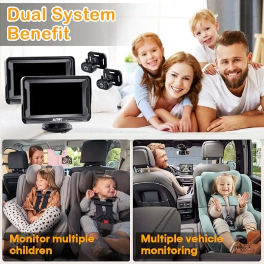 2-Pack Baby Camera for Twins