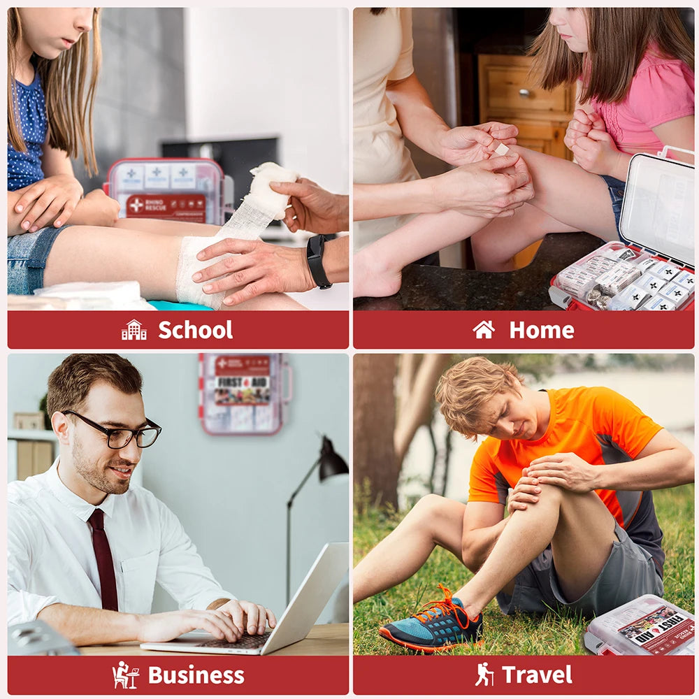 350 Pieces All-Purpose First Aid Kit