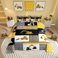 Excavator Comforter Construction Comforter Set