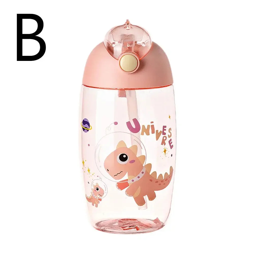 Children's Water Bottle With Straw And Lid