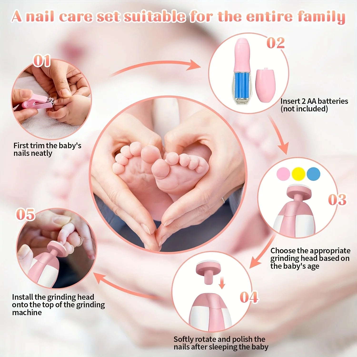 10pcs Baby Care Kit