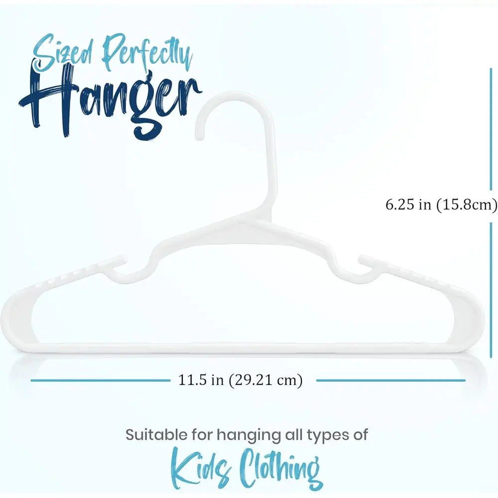 60 Pack Kids Hangers