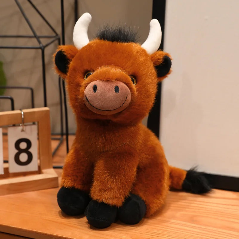 Scottish Highland Cow Plush Toy