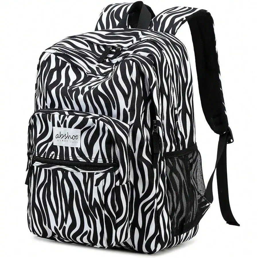 Water Resistant Pattern Backpack