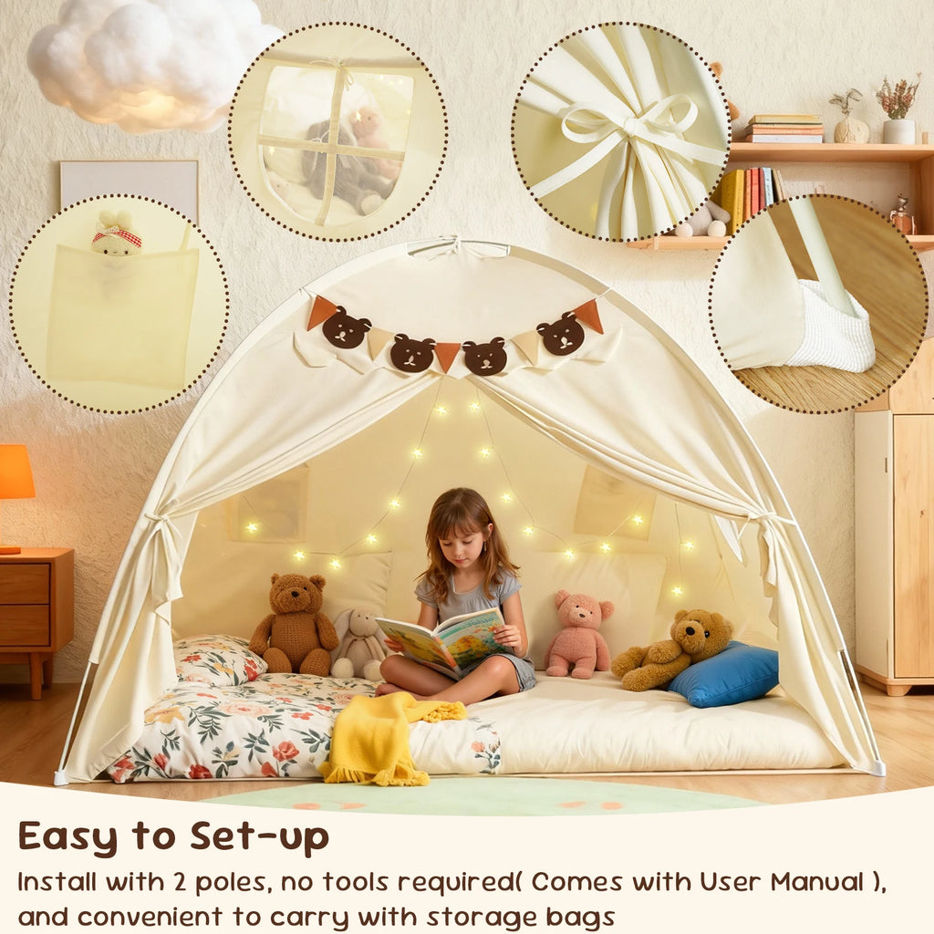Kids Play Tent/Bed Canopy