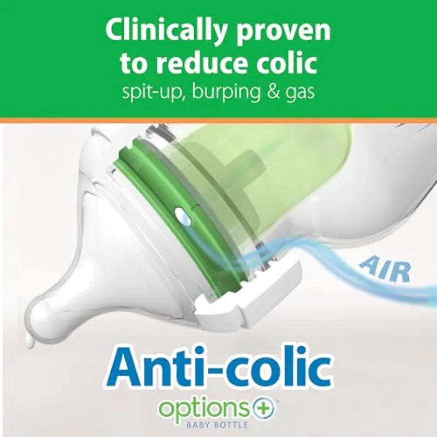 Dr. Brown's Anti-Colic Glass Baby Bottles