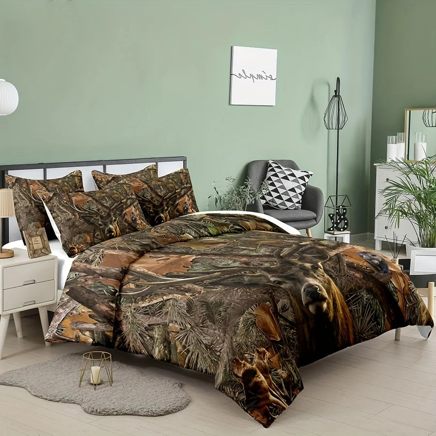 Woodland-Themed Bedding Set