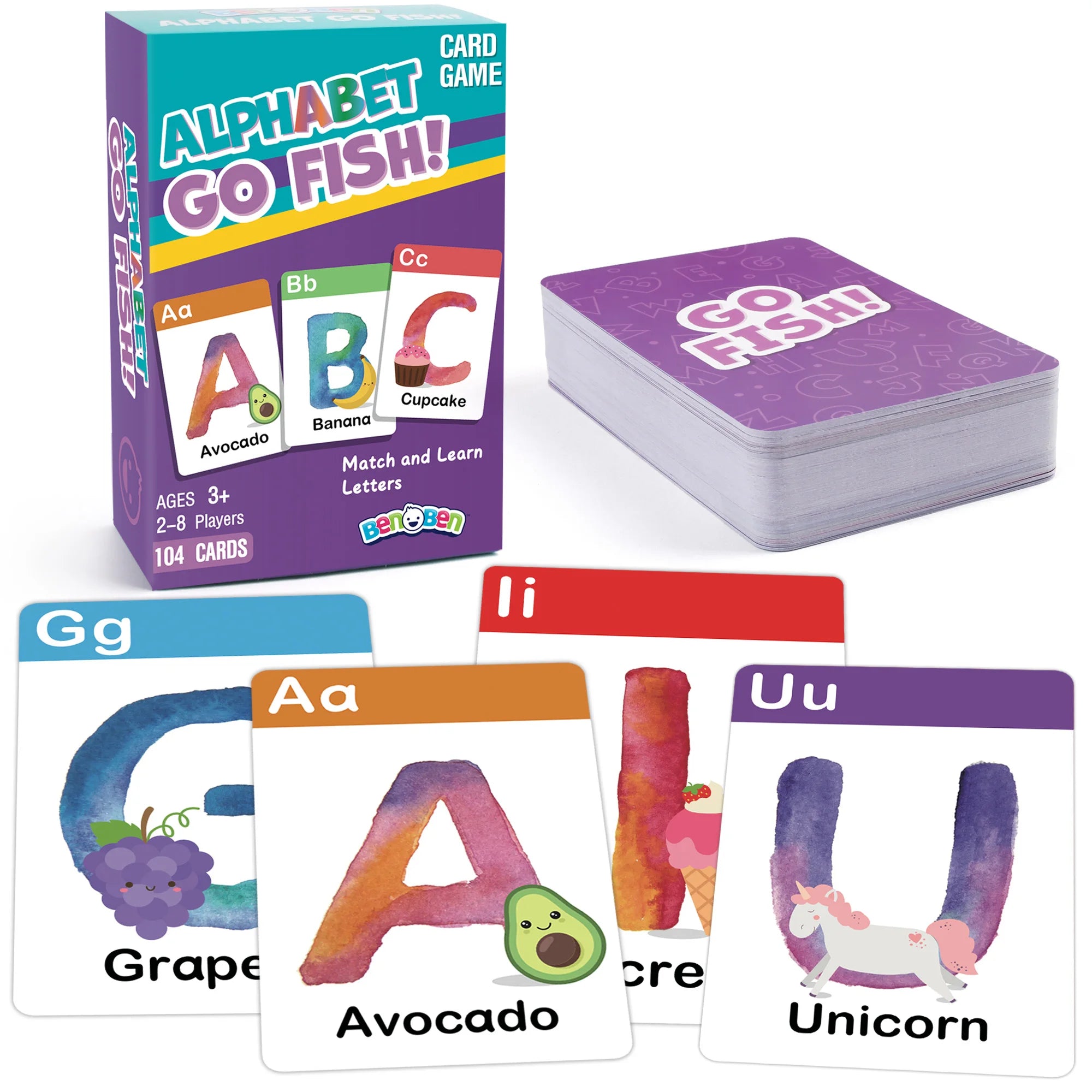 Alphabet Go Fish Card Game for Kids