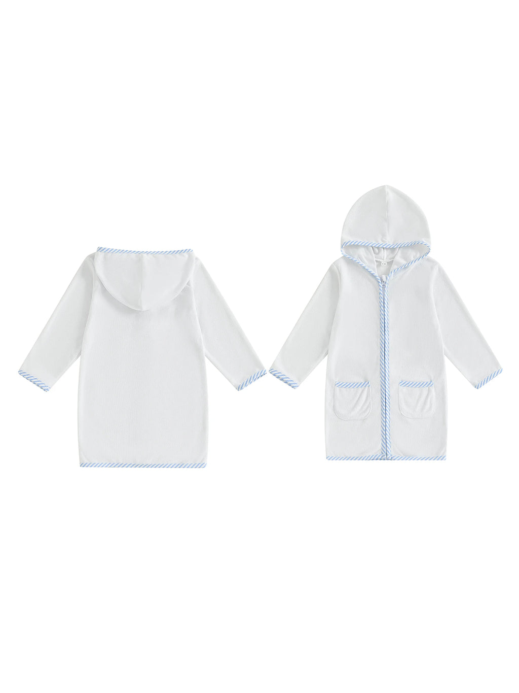 Kids Long Sleeve Hooded Towel Cover Up