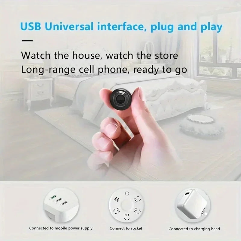 Mini WiFi Camera 1080P HD For Indoor Security
