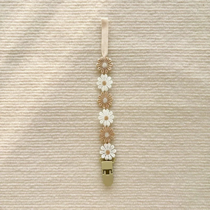 Little Daisy Pacifier Clips