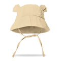 INS Summer Baby Solid Color Gauze Basin Hat New Rabbit Ear Fisherman Hat for Kids Sun Hat