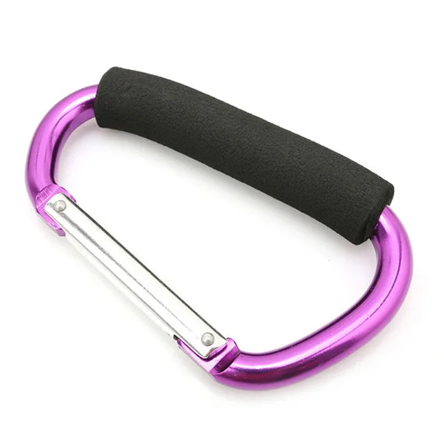 Large Carabiner Stroller Hooks Organizer