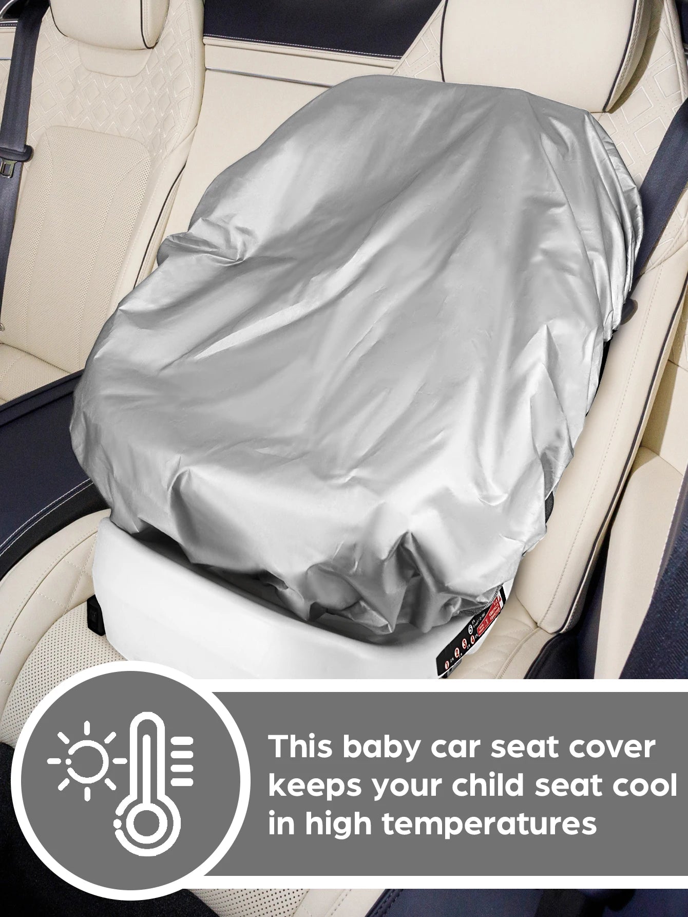 Car Seat Sun Shade Cover
