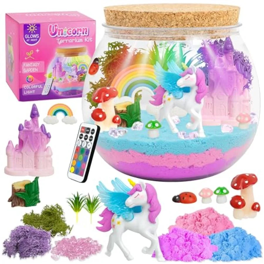 Light-Up Unicorn Terrarium Gifts