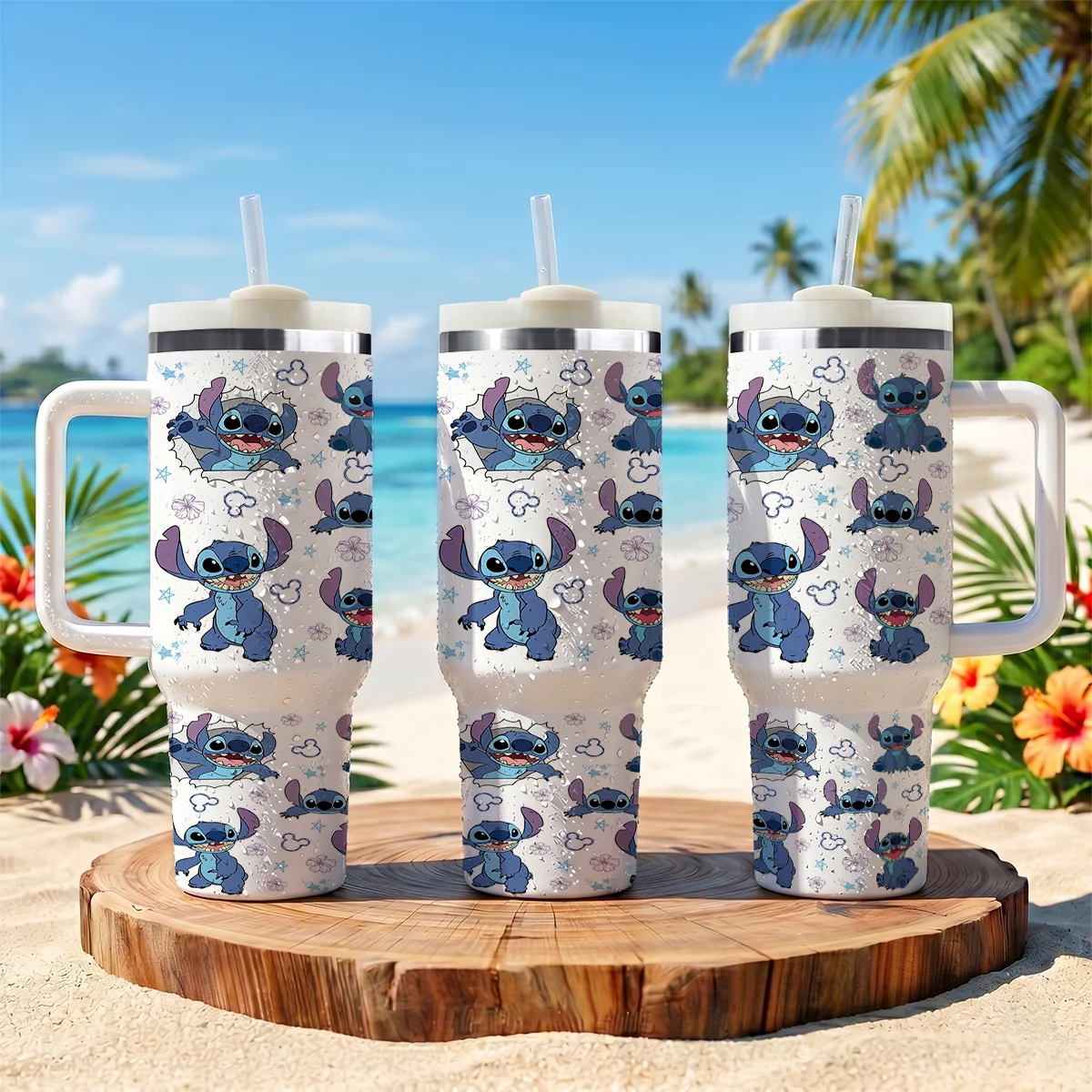 Stitch and Angel 40oz Insulated Tumbler