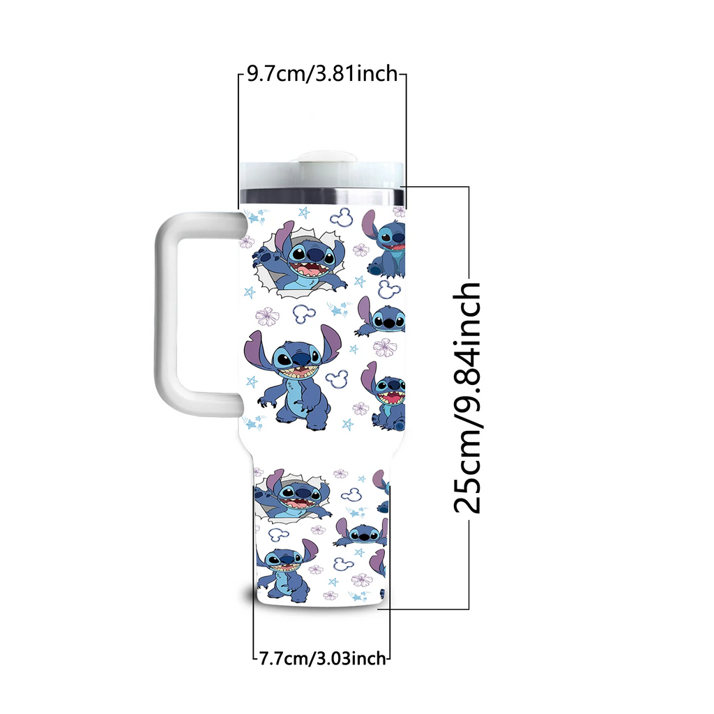 Stitch and Angel 40oz Insulated Tumbler