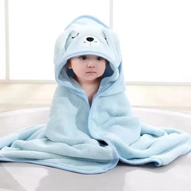 Children's Hooded Bath Towels