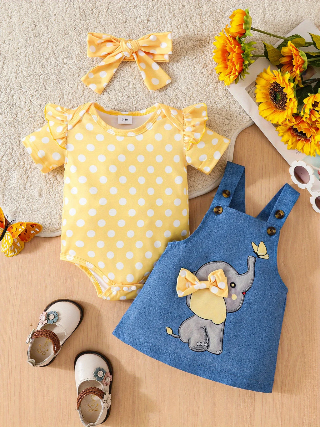 Cute Elephant Outfit Set