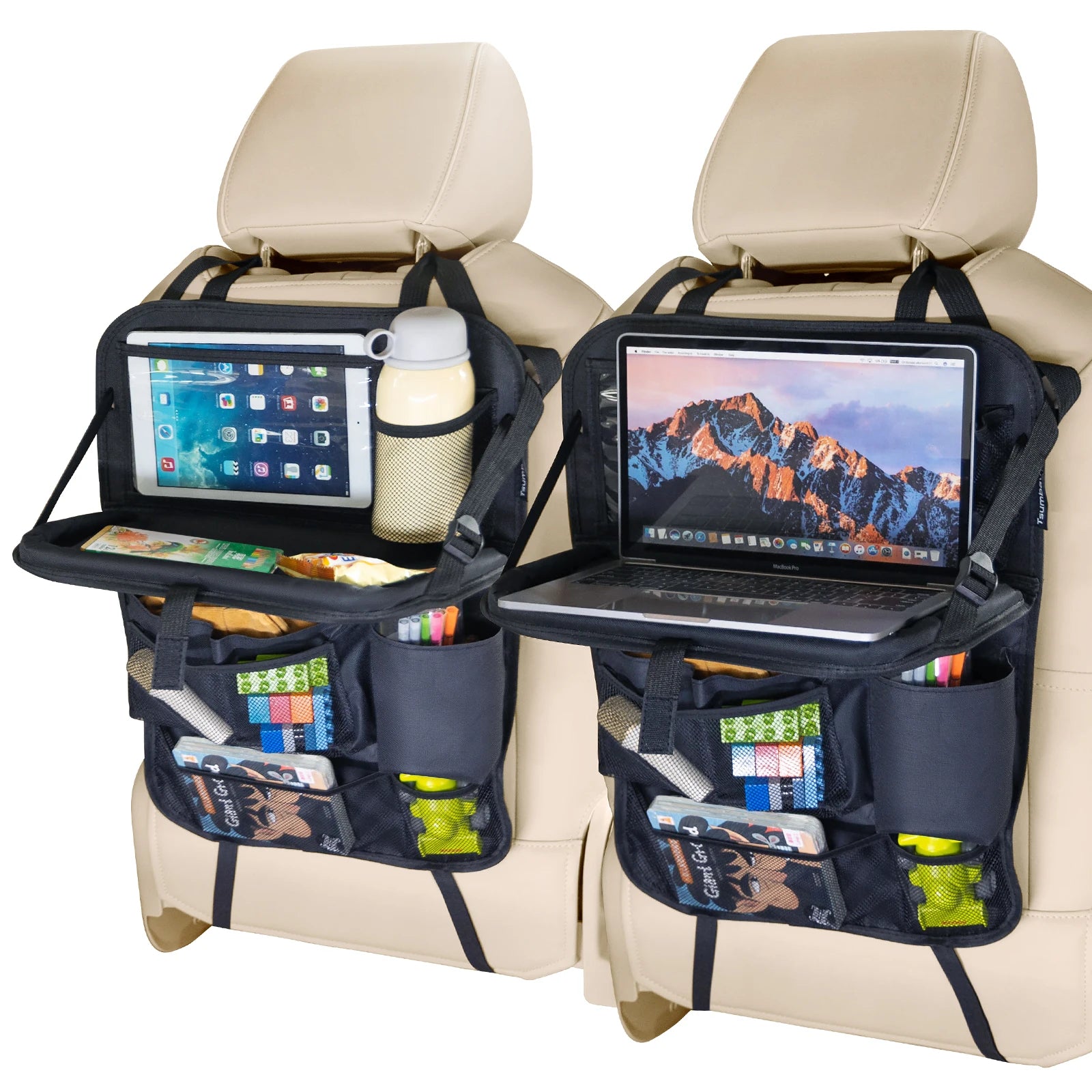 2X Car Seat Back Storage Bag
