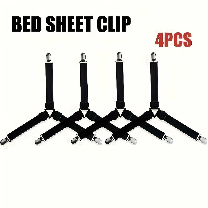 4pcs Adjustable Sheet Holder Strap