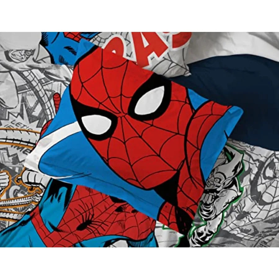 Spiderman Twin Size Bed Set