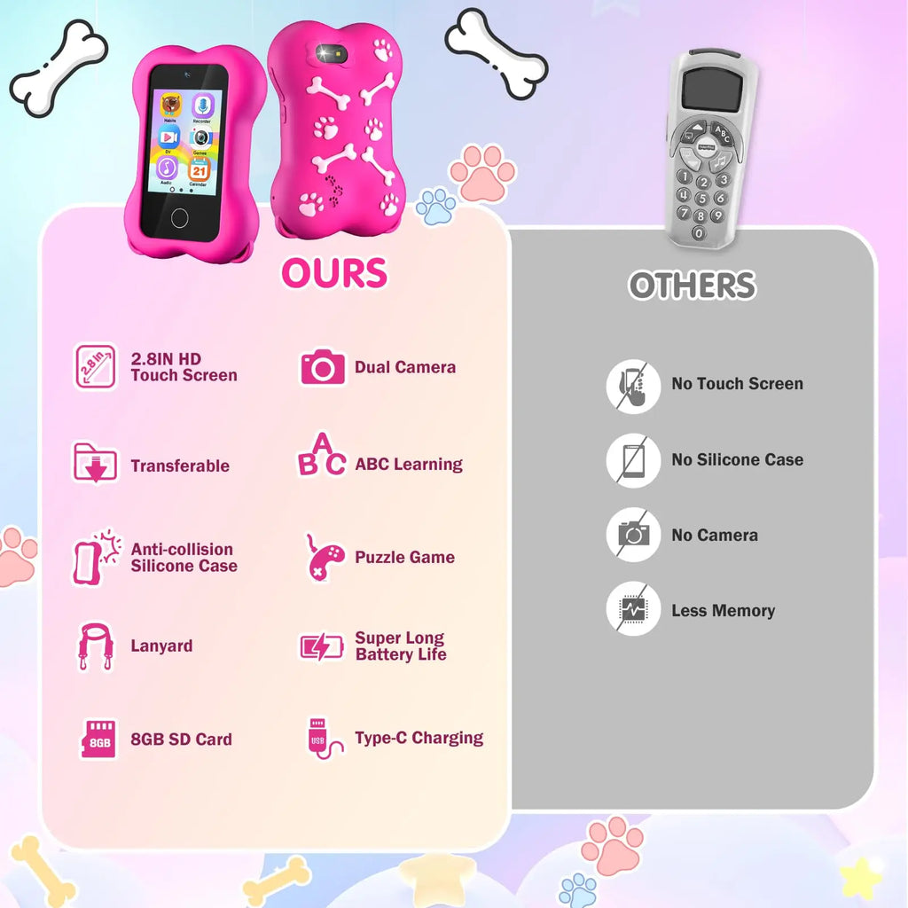 Cute Paws Kids Smartphone