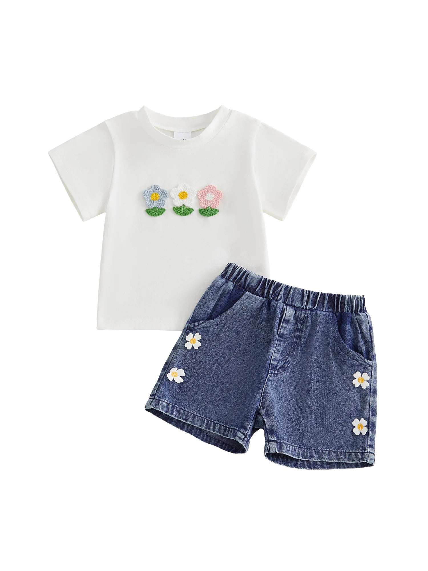 Girls Summer Shirt and Shorts