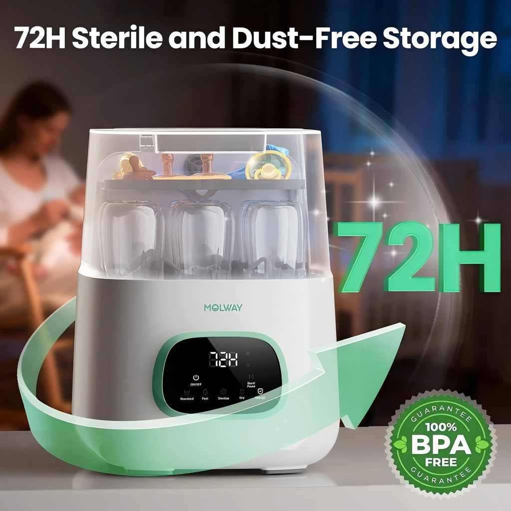 4-in-1 Baby Bottle Washer and Sanitizer