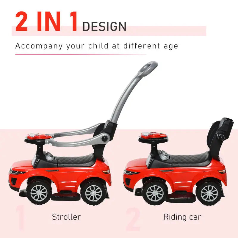 2 In 1 Stroller Push Cars for Toddlers