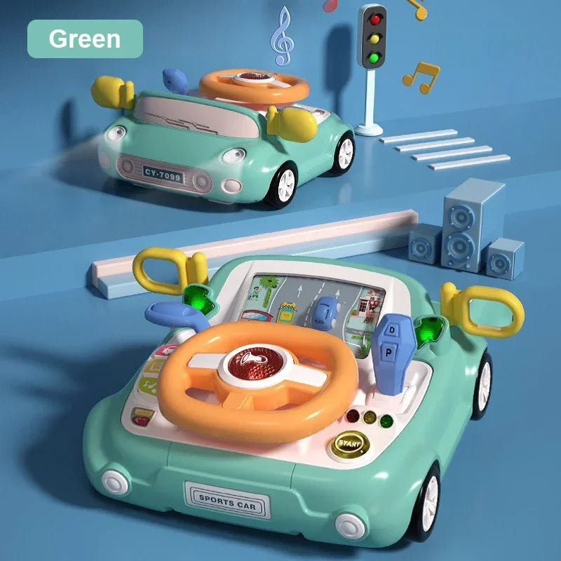 Baby Musical Toy Steering Wheel