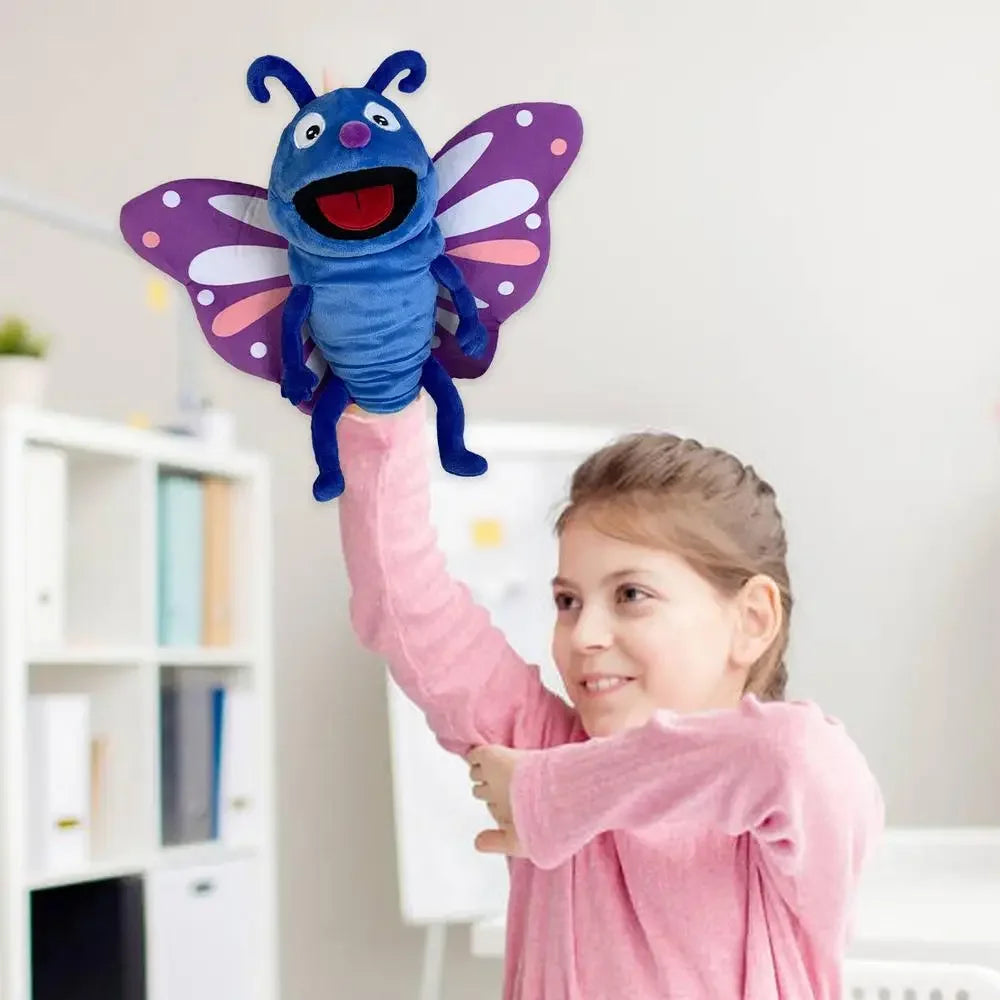 Animal Hand Puppet Plush Storytelling Toy for Kids