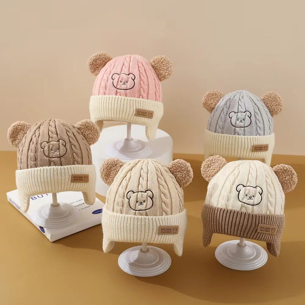 Cute Bear Baby Hat