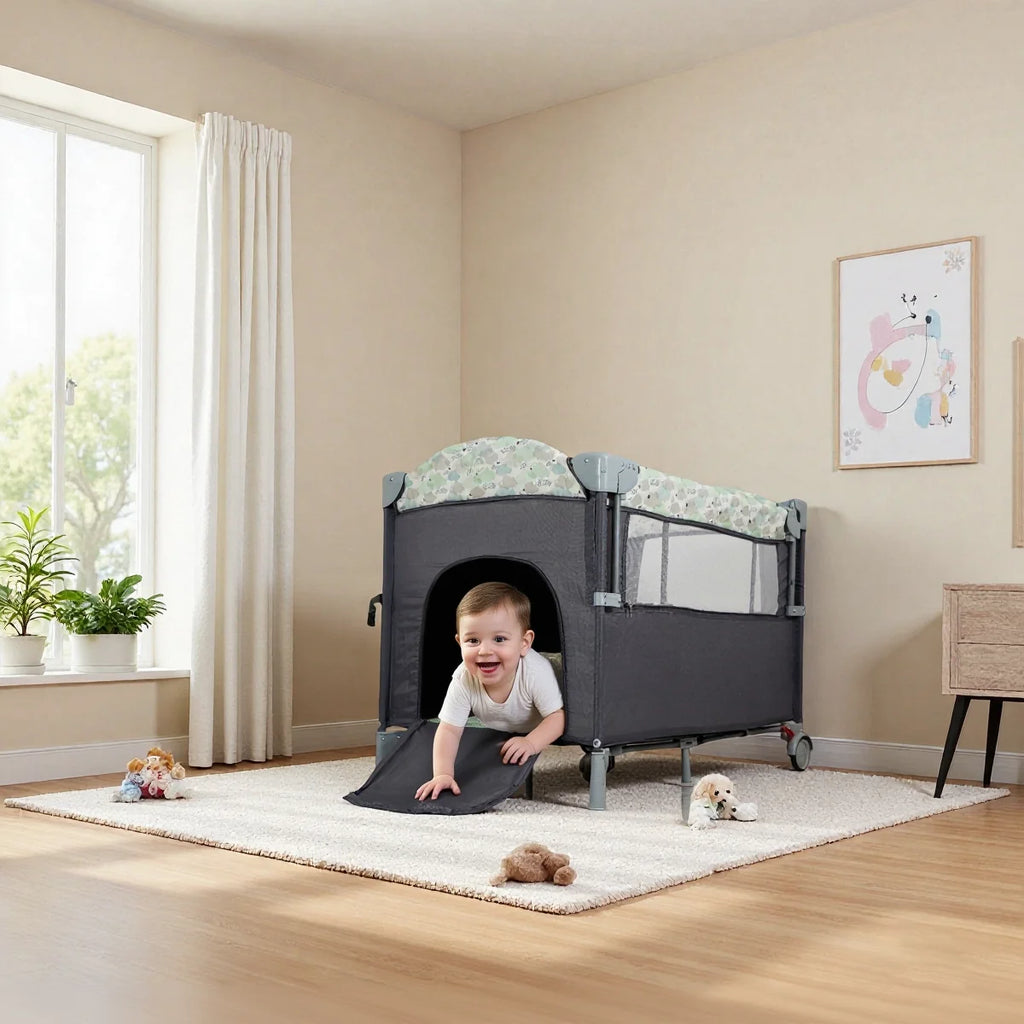 Pack n Play Portable Crib with Bassinet