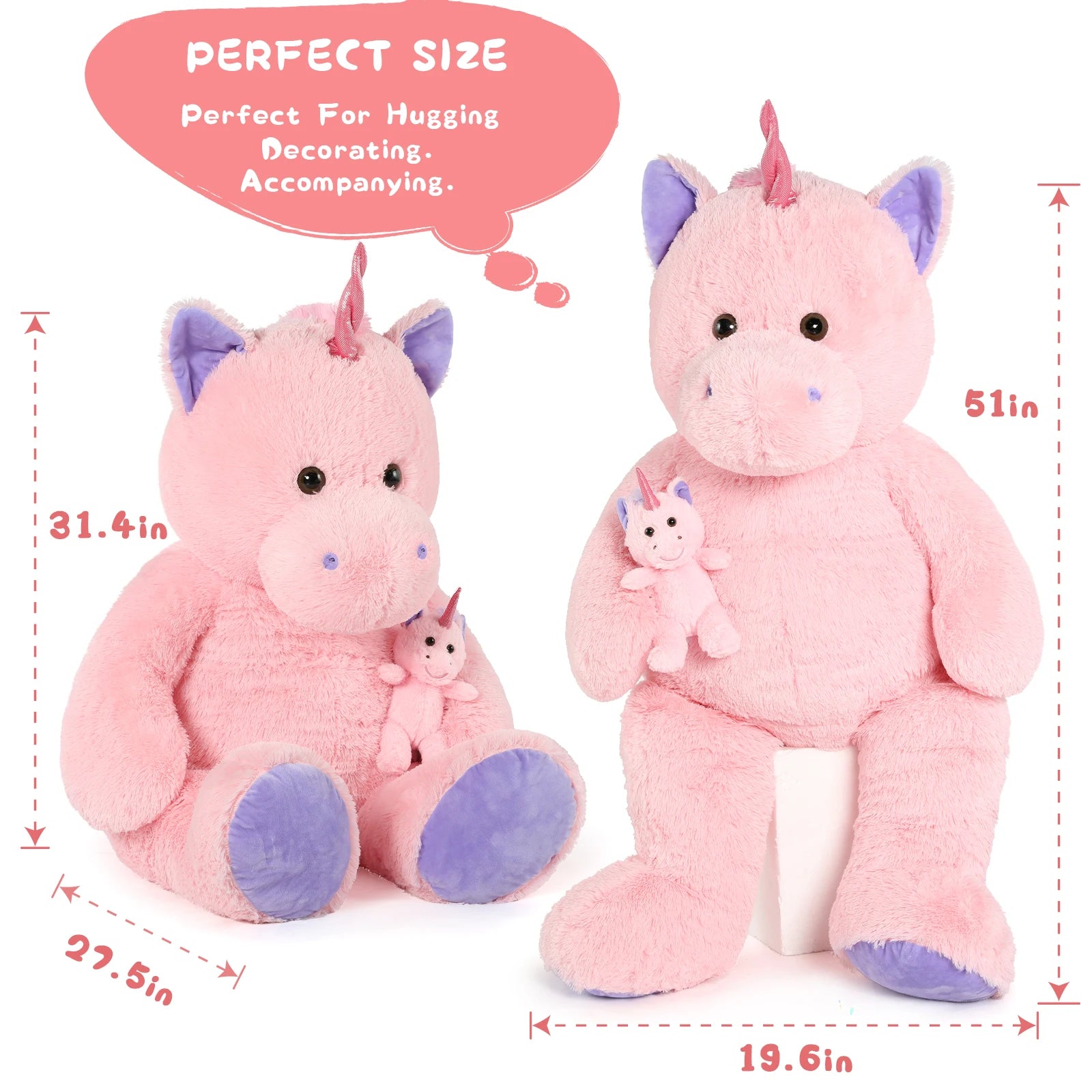 Giant Stuffed Unicorn