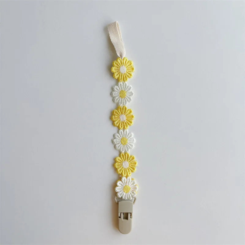 Little Daisy Pacifier Clips