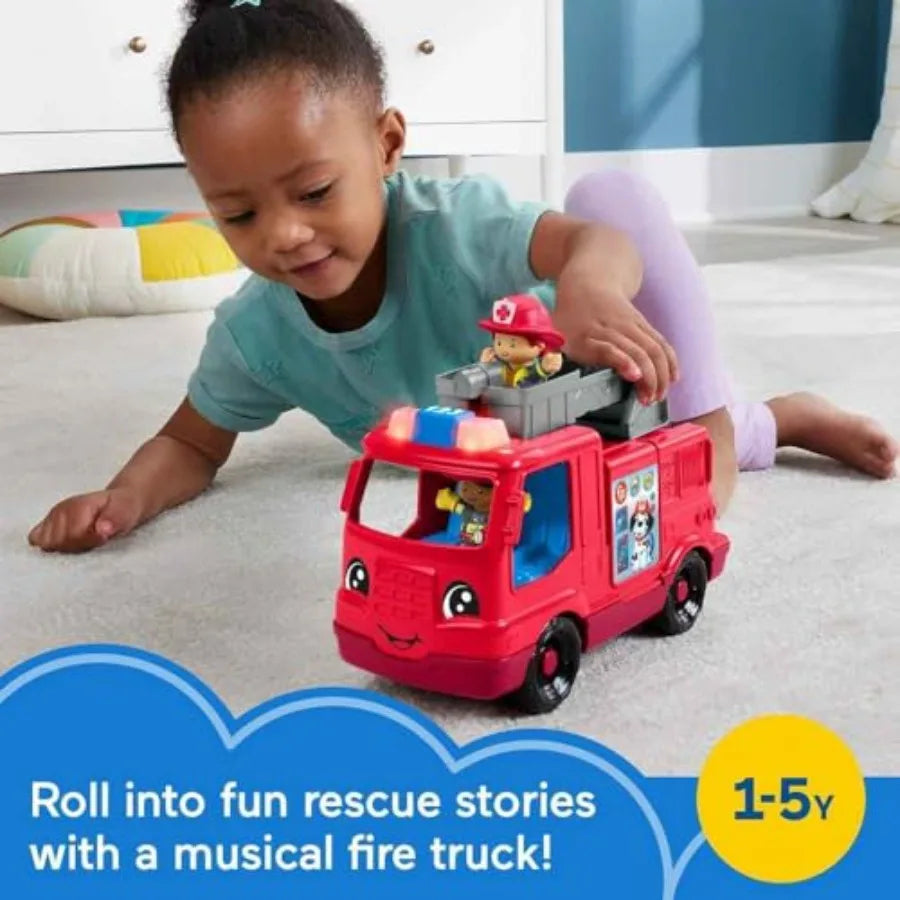 Little People Toddler Toy Fire Truck