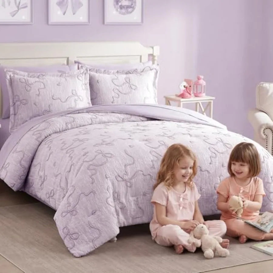 5 Pieces Comforter Set for Girls