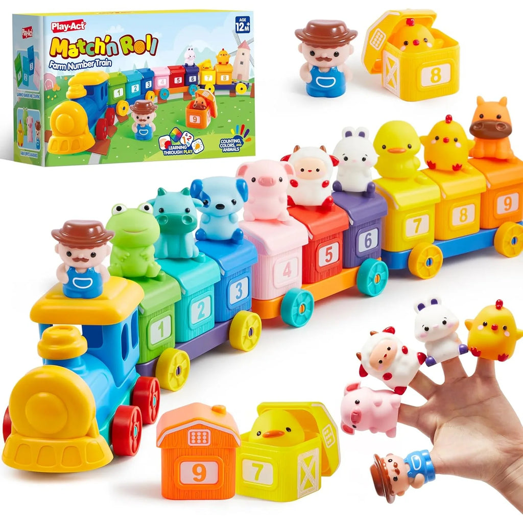 Learning Farm Train Counting Matching & Sorting