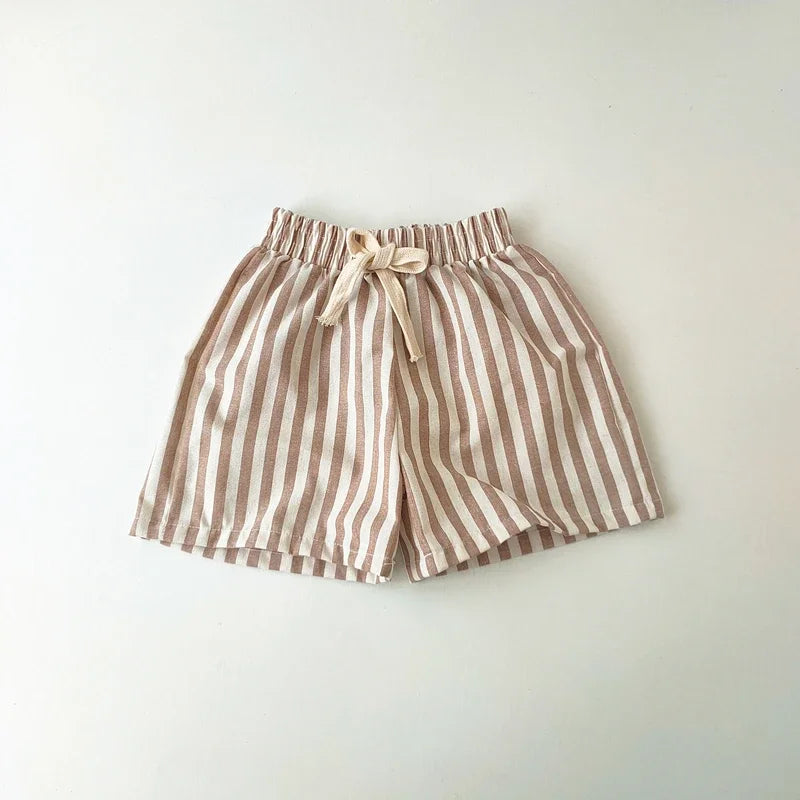 Children's Clothing Linen Cotton Shorts and Pants