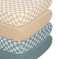 4Pack Organic Fitted Crib Sheet Set