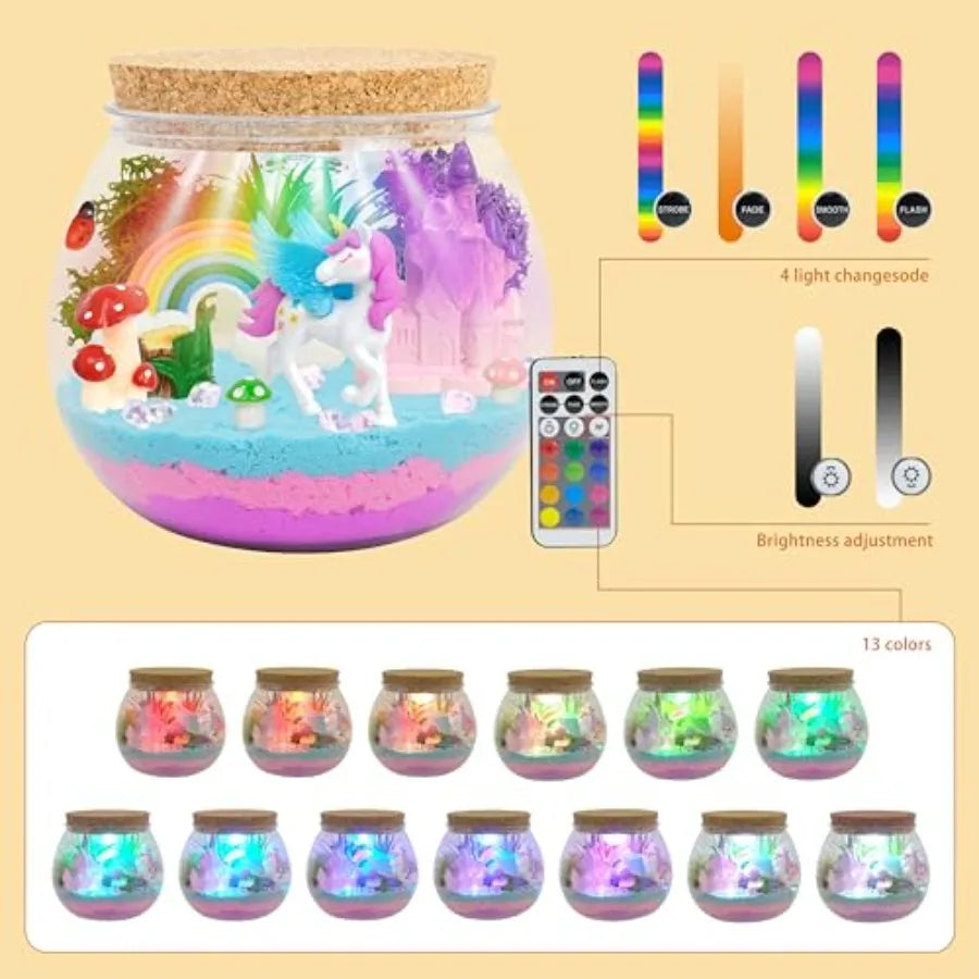 Light-Up Unicorn Terrarium Gifts