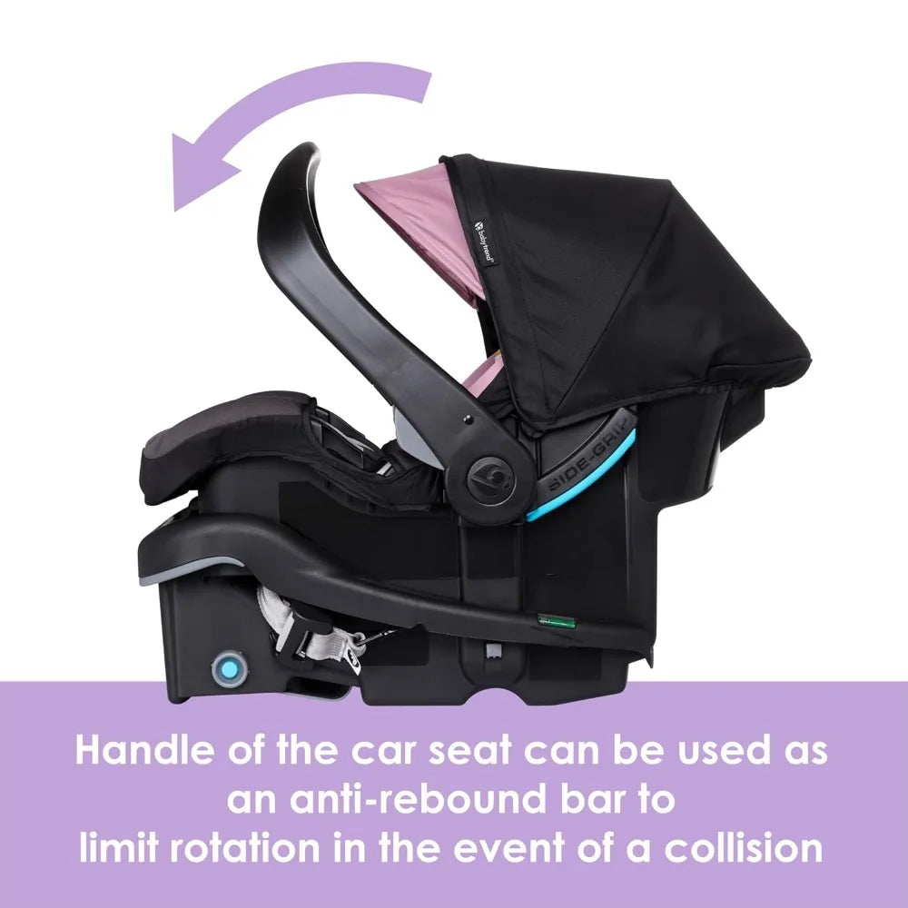 Lightweight Infant Car Seat with Plush Cushioning