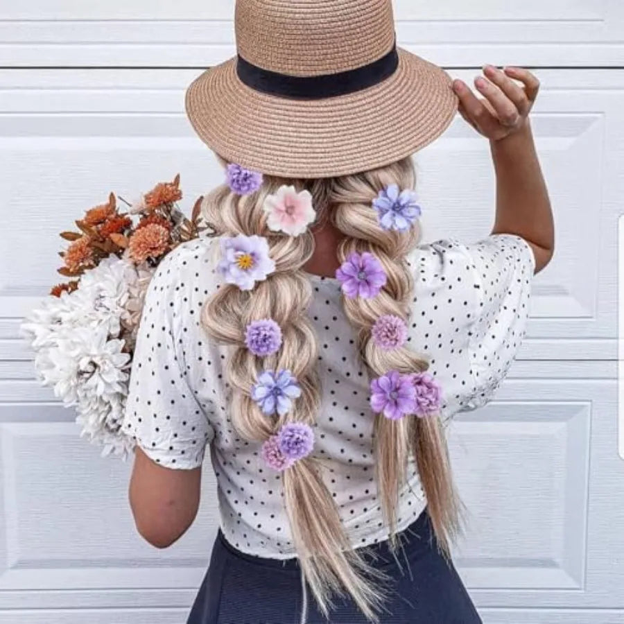18 PCS Flower Hair Clip
