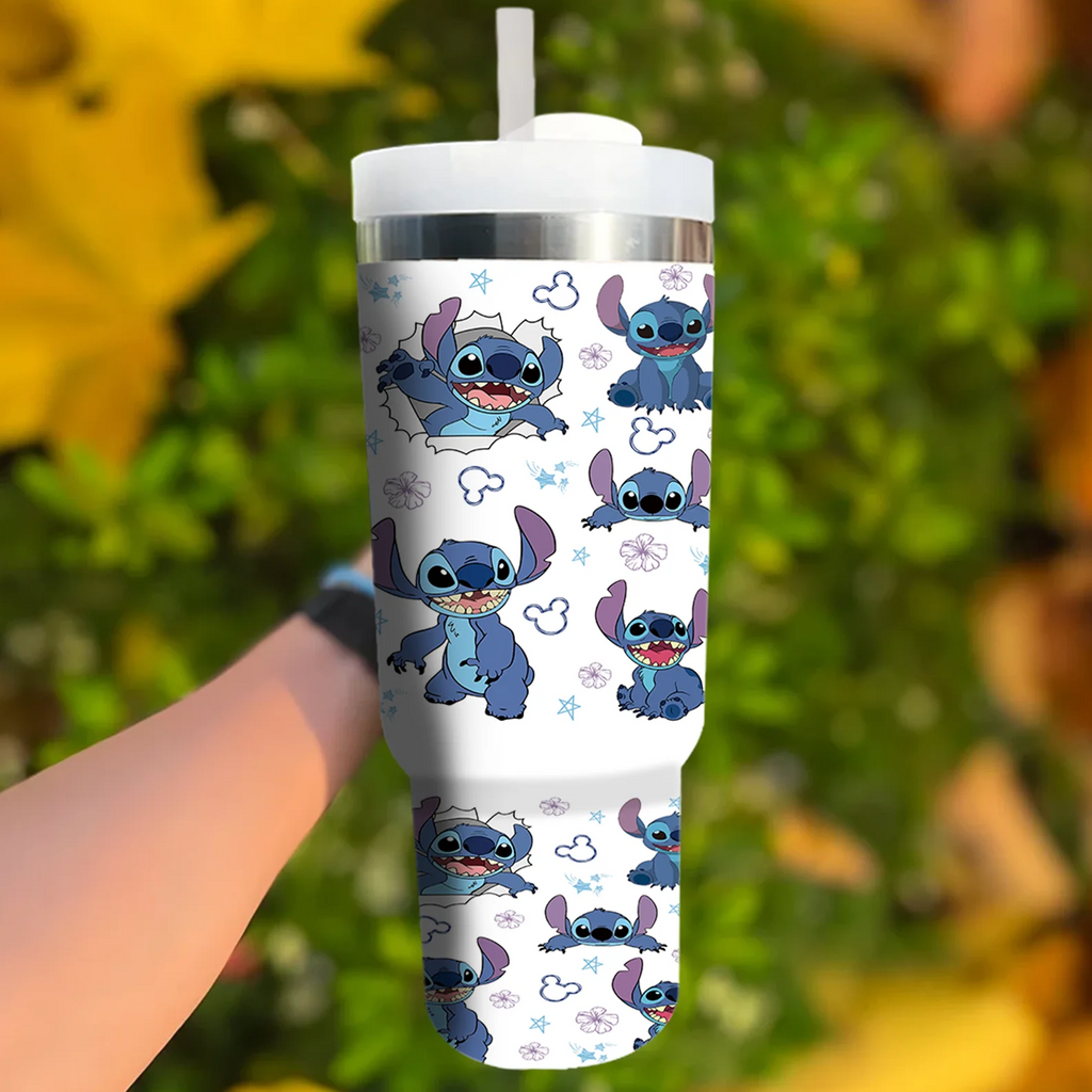 Stitch and Angel 40oz Insulated Tumbler