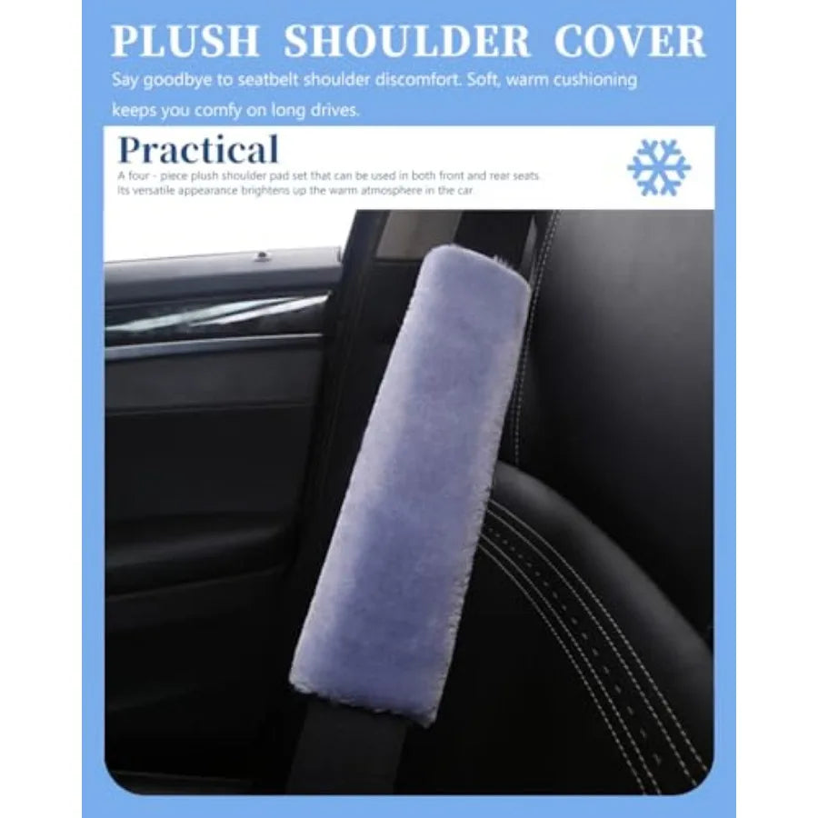 4 Pack Car Seat Belt Pads