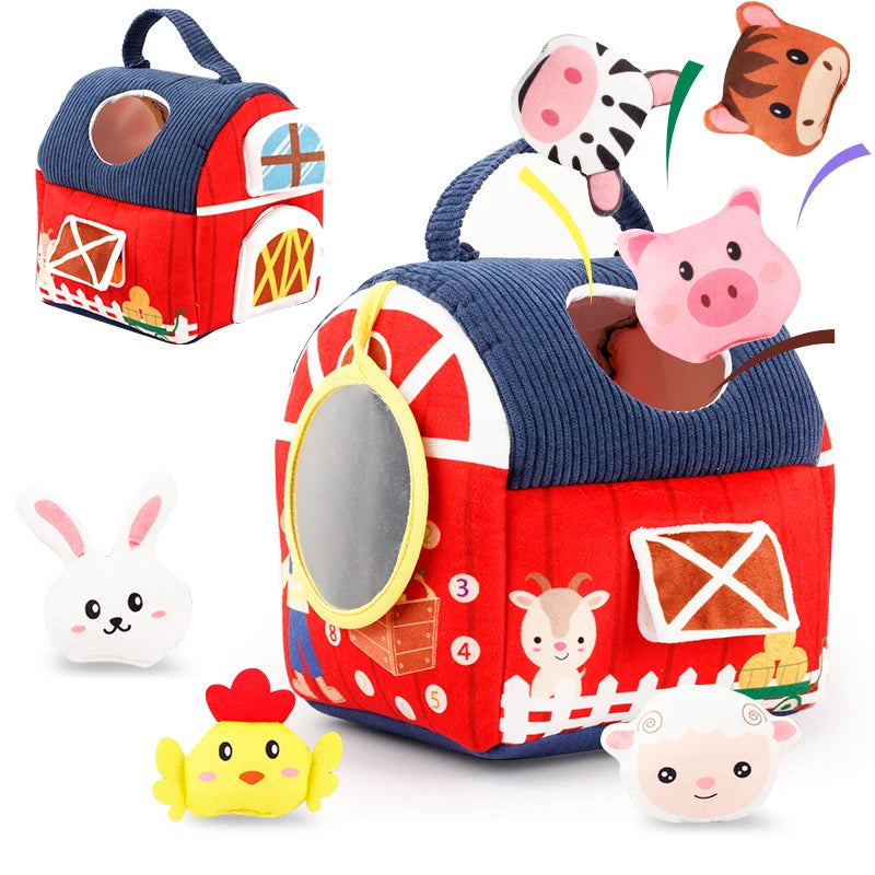 Montessori Farm House with Animals