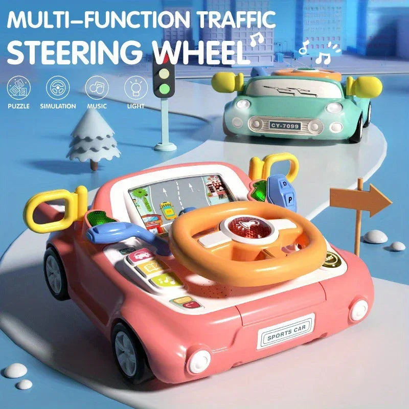 Baby Musical Toy Steering Wheel