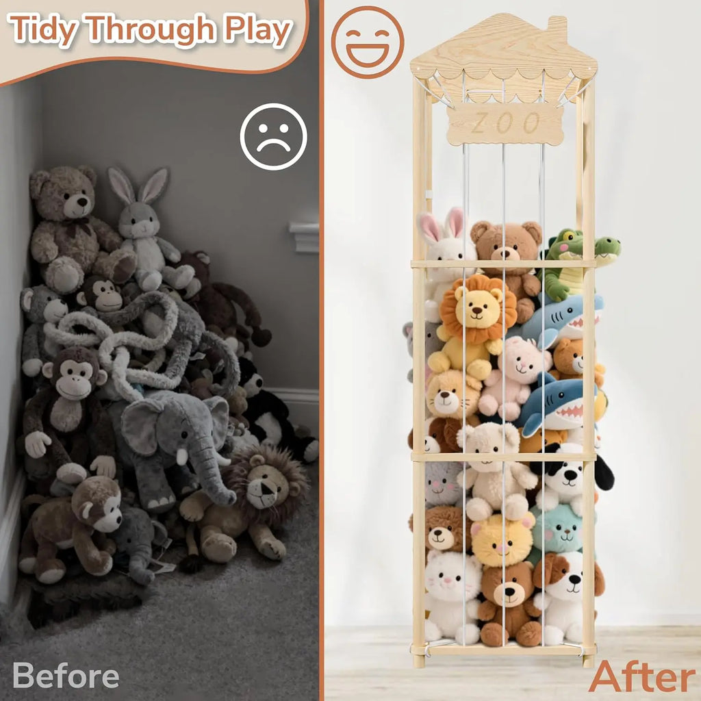 Wood Stuffed Animal/Toy Storage