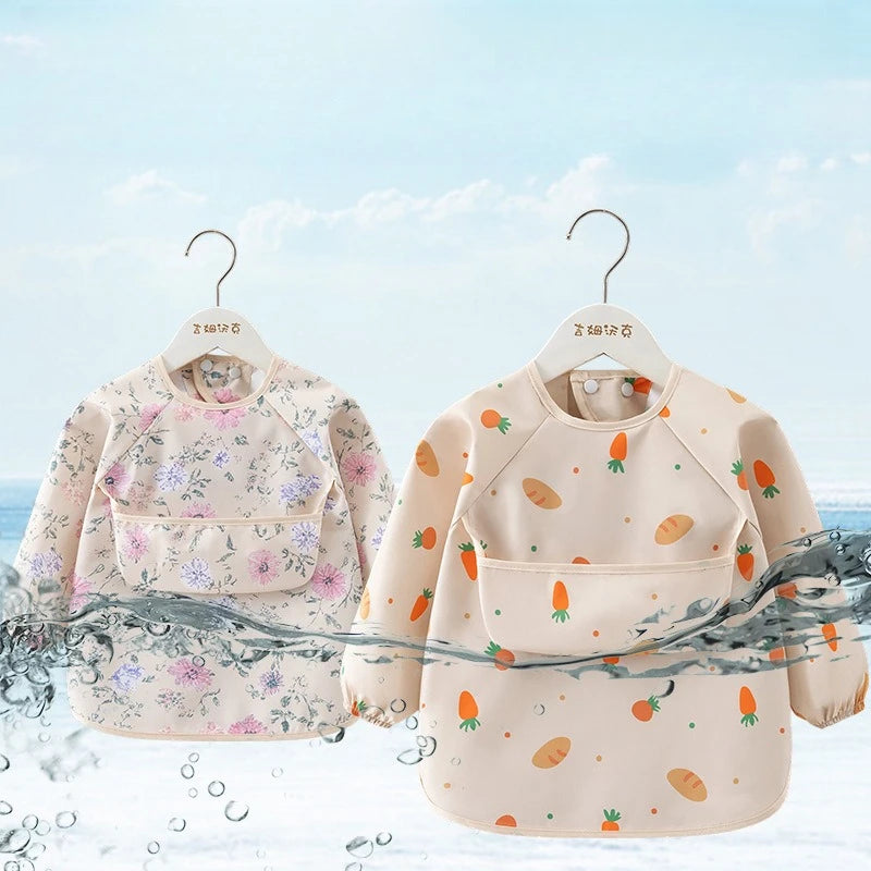 1PC Waterproof Long Sleeve Bib